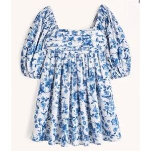 Abercrombie & Fitch Emerson blue floral dress
